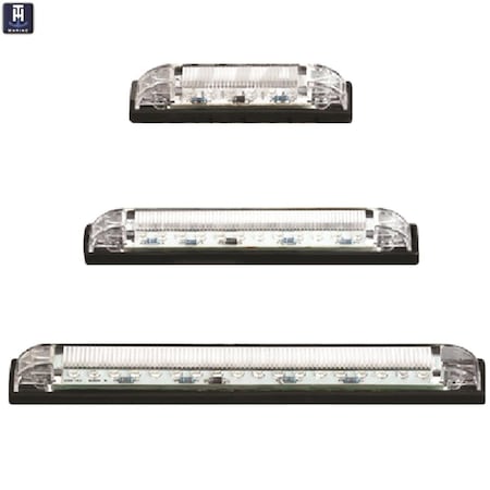 Strike3 LED-51800-DP 4 in. LED Slim Line Utility Strip Lights Clear ST3635860